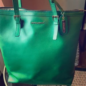 Cynthia Rowley Green Tote Bag